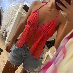 Backless Adika Crop top